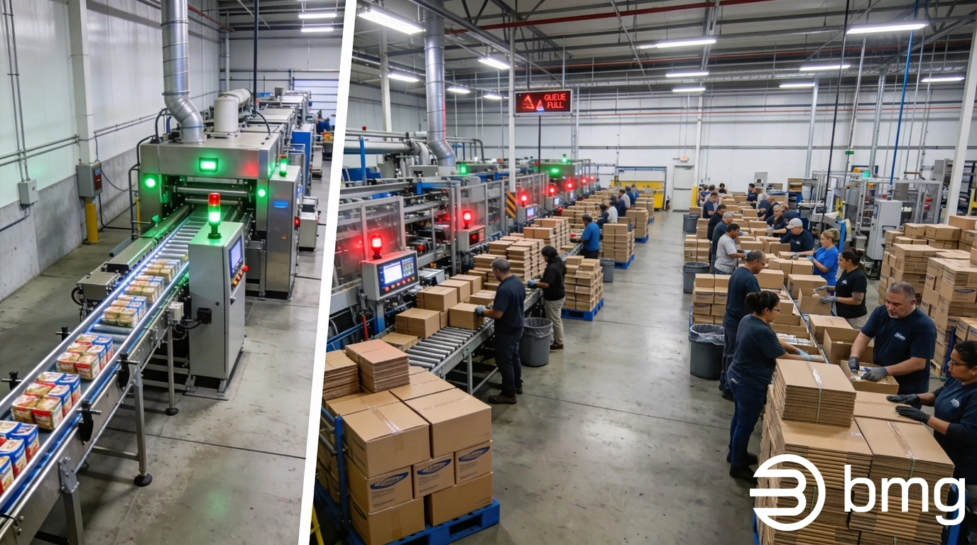 Diagnosing Bottlenecks: 5 Signs Your Packing and Palletizing Area Is Holding Back Your Packaging Line